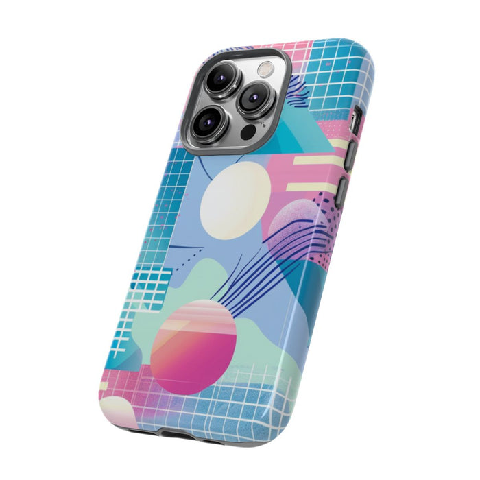 Abstract Geometrisch Patroon in Pasteltinten