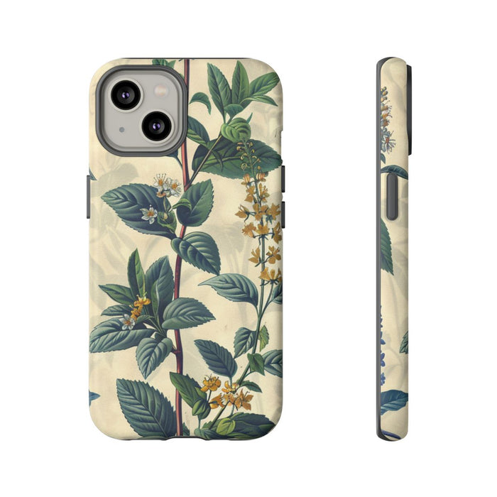 Vintage Botanisch Kruidenpatroon