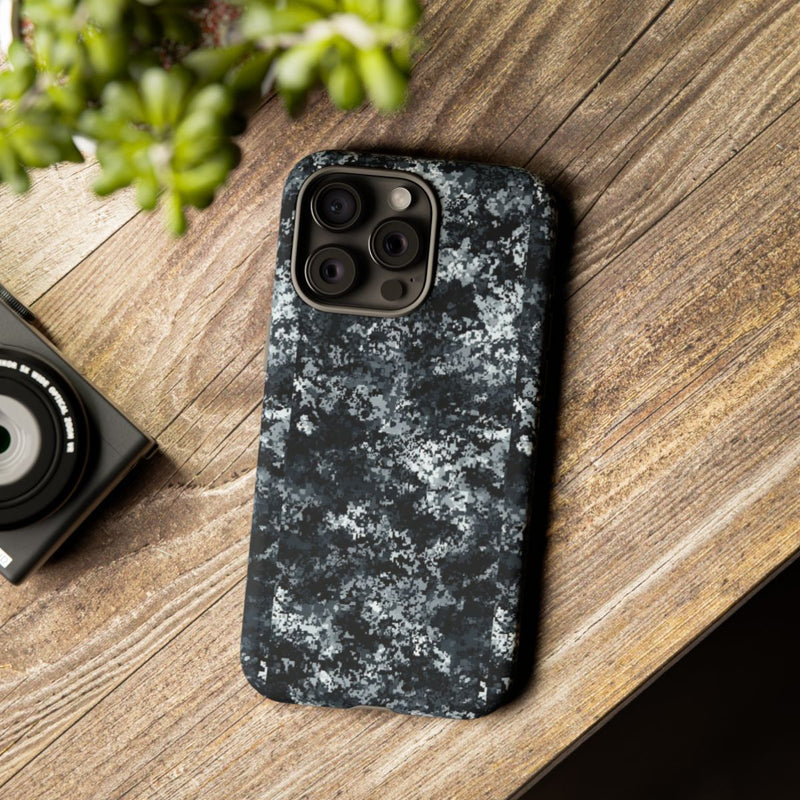 Digitale Grijze Camouflage