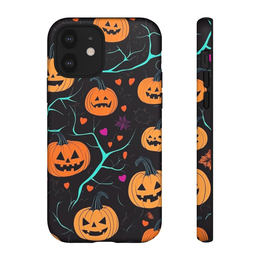 Herfstige Pompoenen en Hartenpatroon