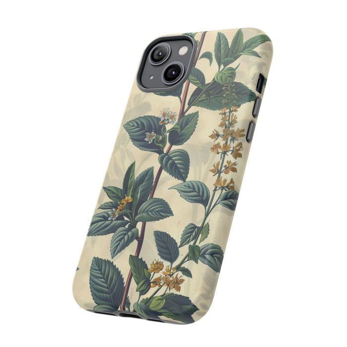Vintage Botanisch Kruidenpatroon