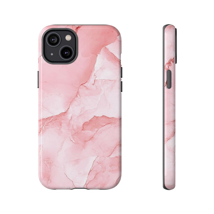 Roze Marmerstructuur met Glanzende Afwerking