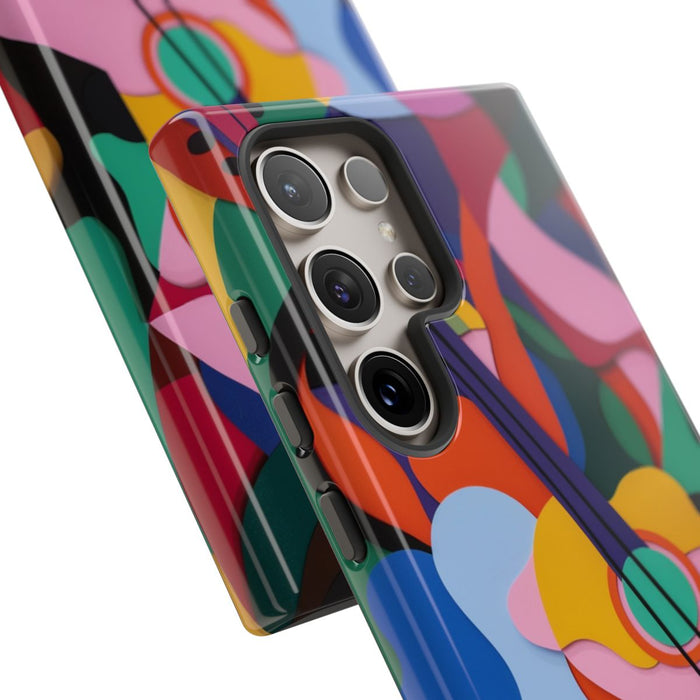 Kleurrijke Abstracte Gitaar