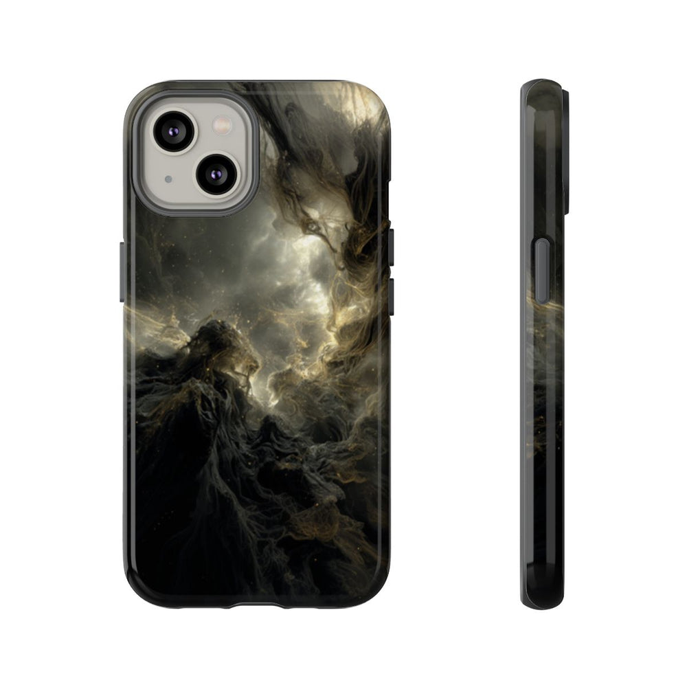 Abstracte Kosmische Schaduwen en Lichtwervelingen