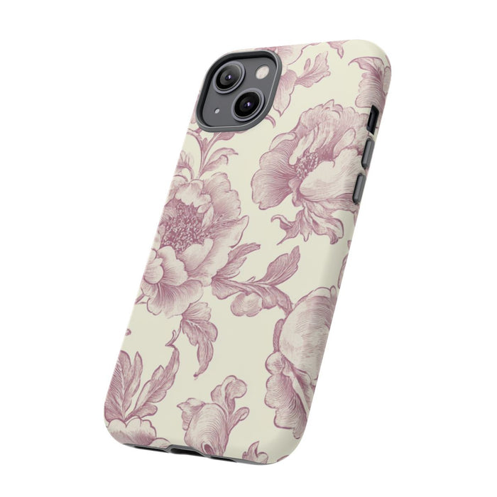 Elegante Victoriaanse Bloemenprint