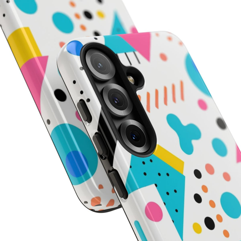 Kleurrijk Memphis Stijl Geometrisch Patroon