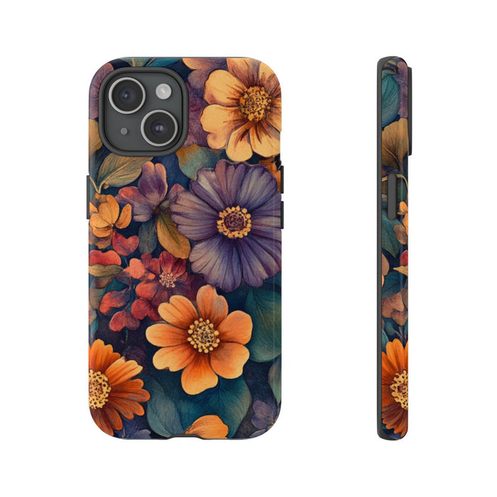 Levendig Aquarel Bloemenpatroon