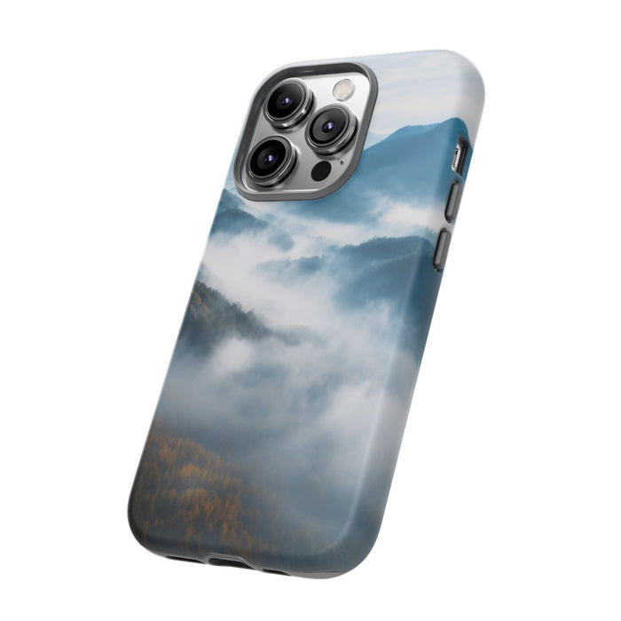 Mysterieus Berglandschap met Mist