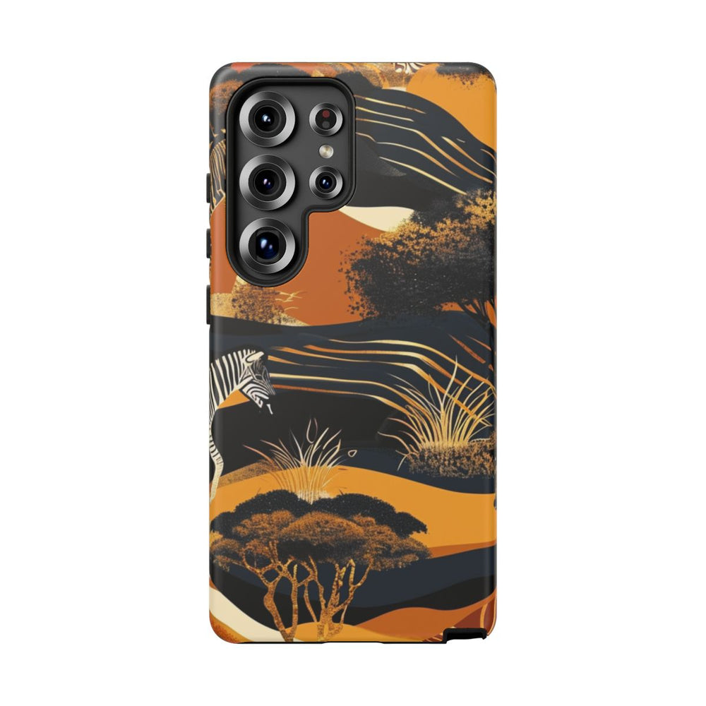 Abstract Afrikaans Savanne Zebra Patroon
