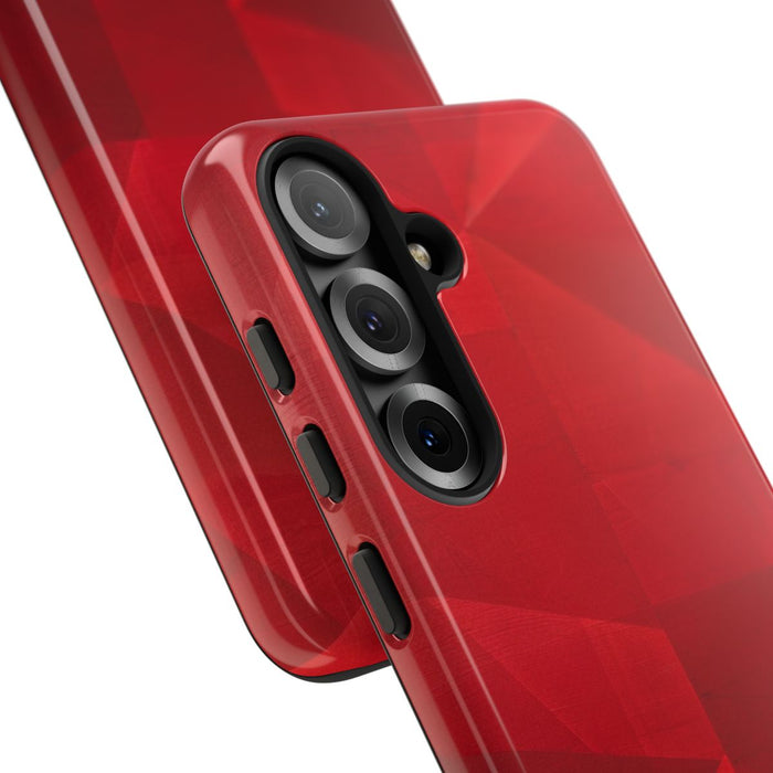 Rood Geometrisch Abstract Ontwerp