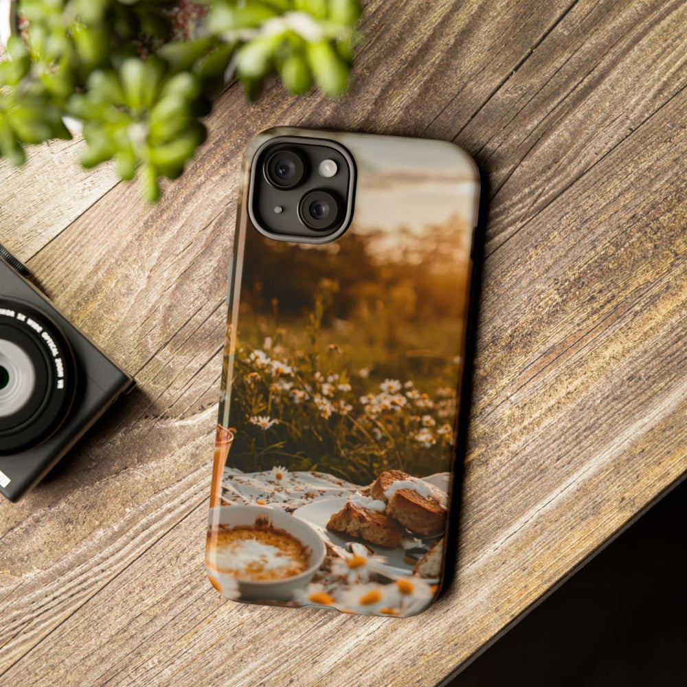 Zonnig Madeliefjesveld Ontbijtscène