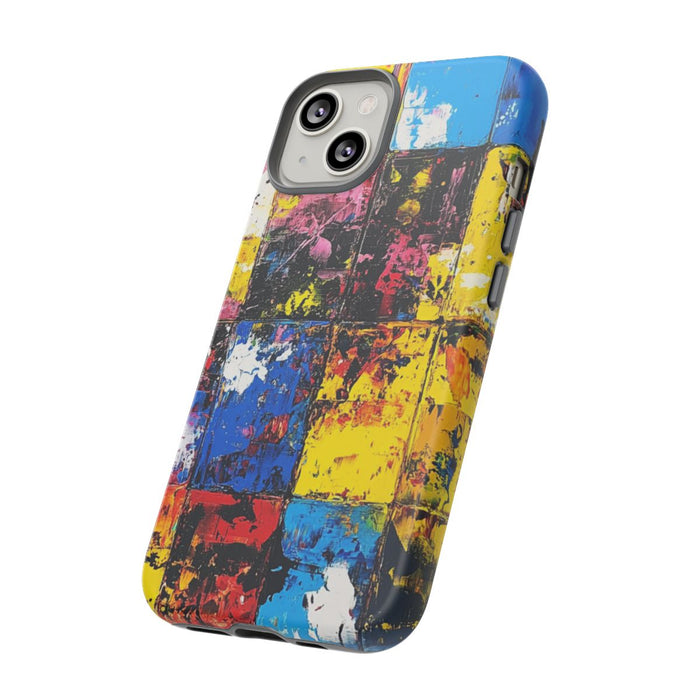 Abstracte Kleurrijke Vierkanten