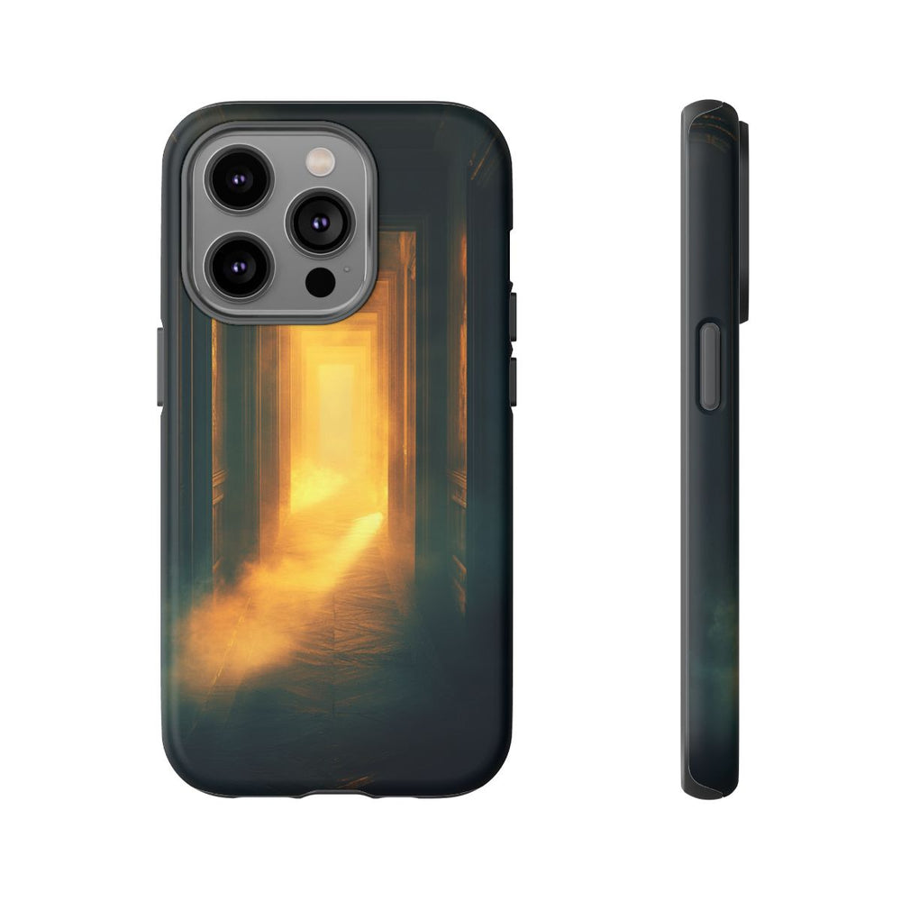 Mistige Verlichte Gang