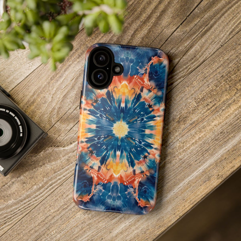 Vrolijk Tie-Dye Mandala Patroon