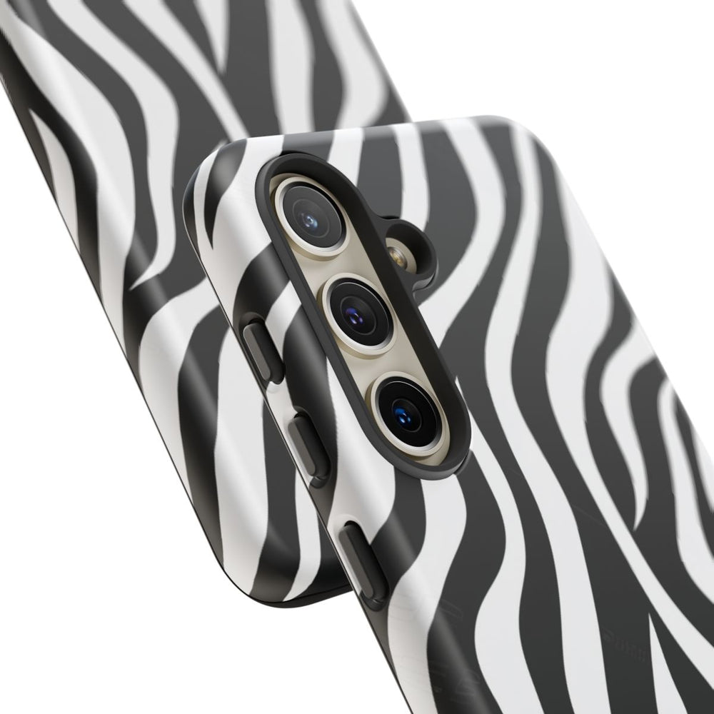 Zwart-Wit Zebra Strepenpatroon