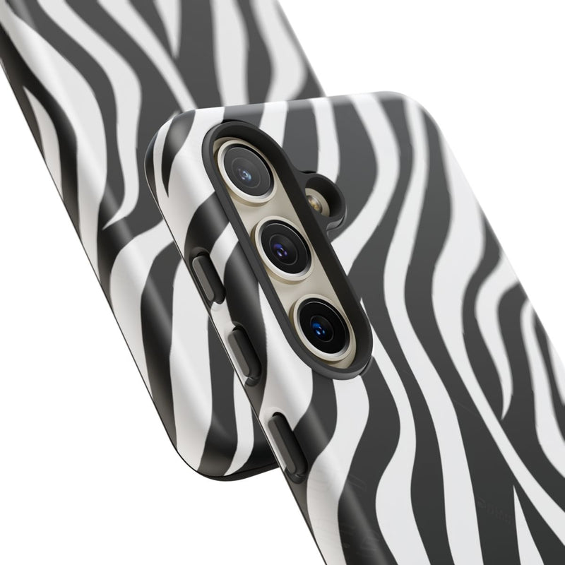 Zwart-Wit Zebra Strepenpatroon