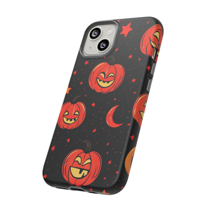 Lachende Pompoenen en Maanpatroon