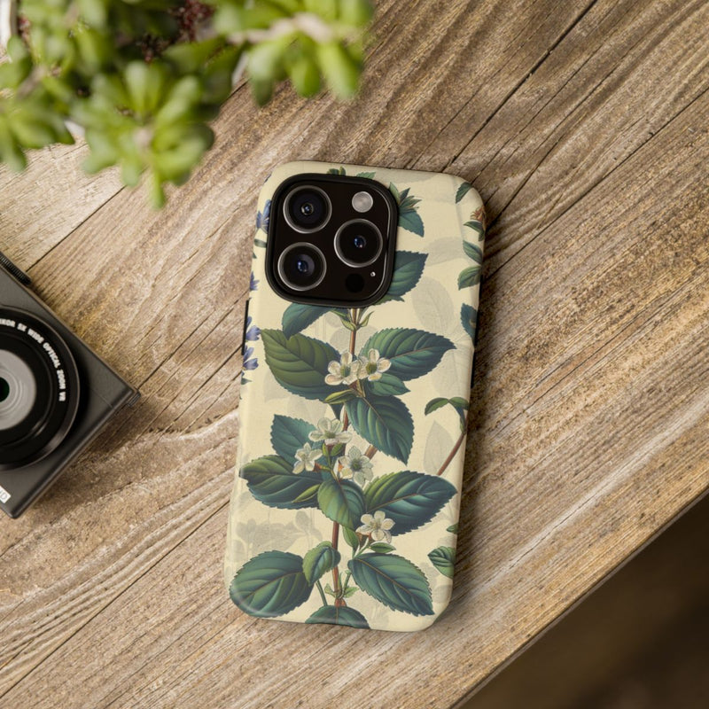 Vintage Botanisch Kruidenpatroon