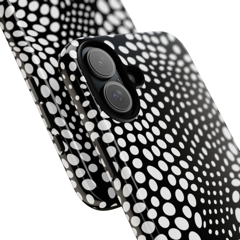 Zwart-Wit Optische Illusie Patroon