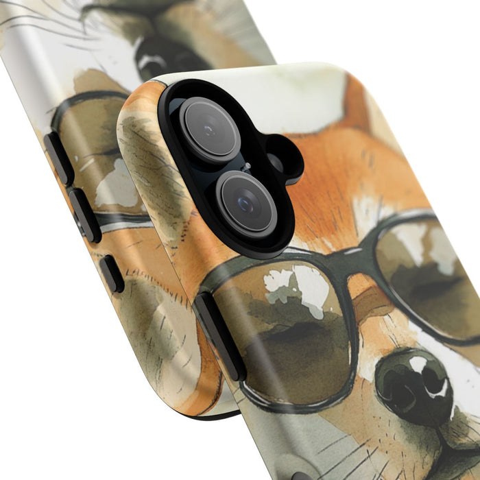 Stoere Shiba Inu met Zonnebril