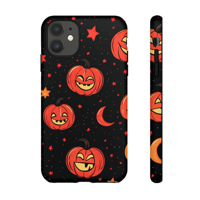 Lachende Pompoenen en Maanpatroon