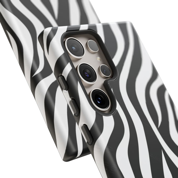 Zwart-Wit Zebra Strepenpatroon