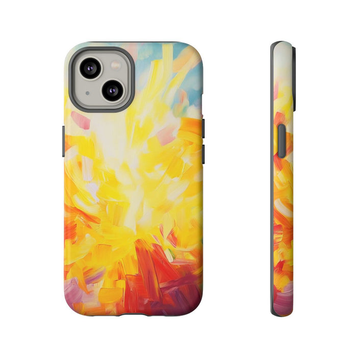 Vrolijke Abstracte Penseelstreken