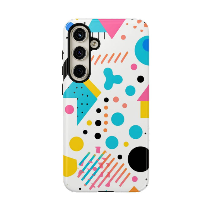 Kleurrijk Memphis Stijl Geometrisch Patroon