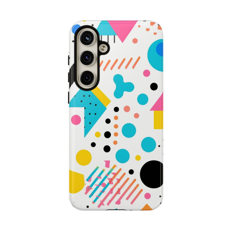 Kleurrijk Memphis Stijl Geometrisch Patroon