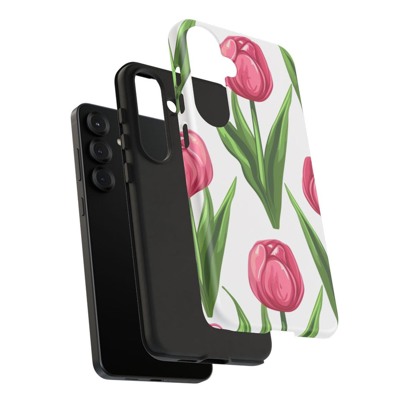 Roze Tulp Bloemenpatroon