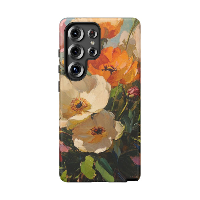 Kleurrijk Bloemen Olieverfschilderij