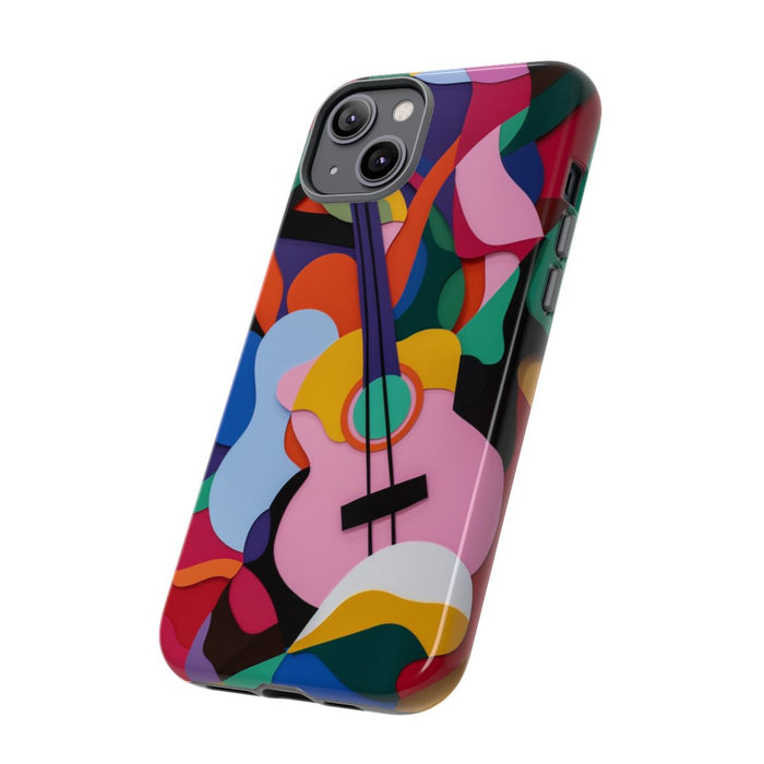 Kleurrijke Abstracte Gitaar