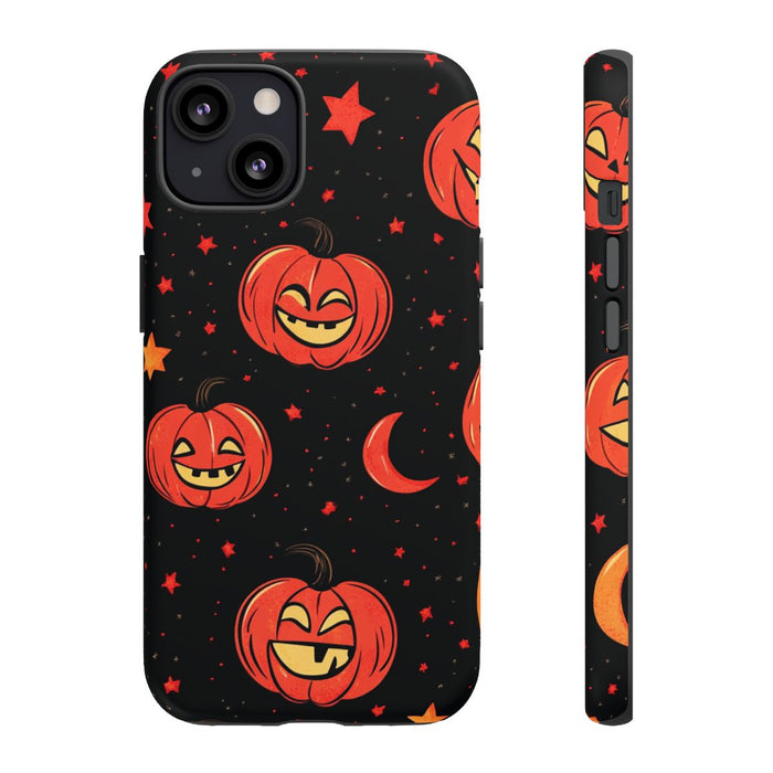 Lachende Pompoenen en Maanpatroon