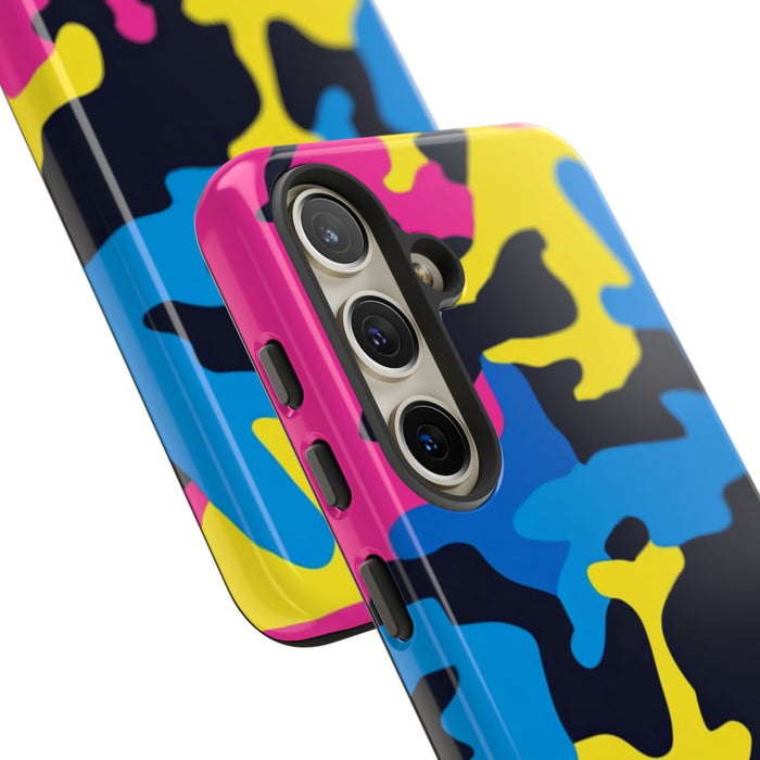 Neon Kleurrijk Camouflagepatroon