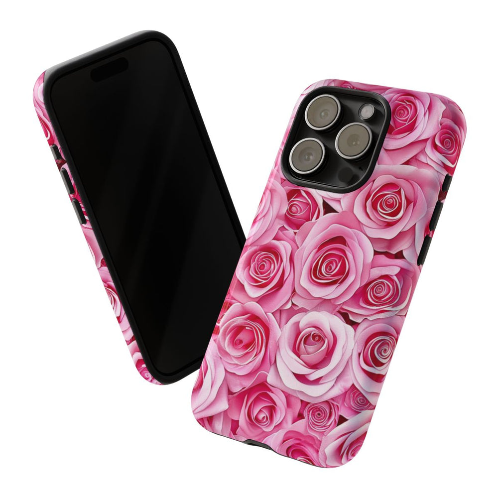Roze Rozenpatroon